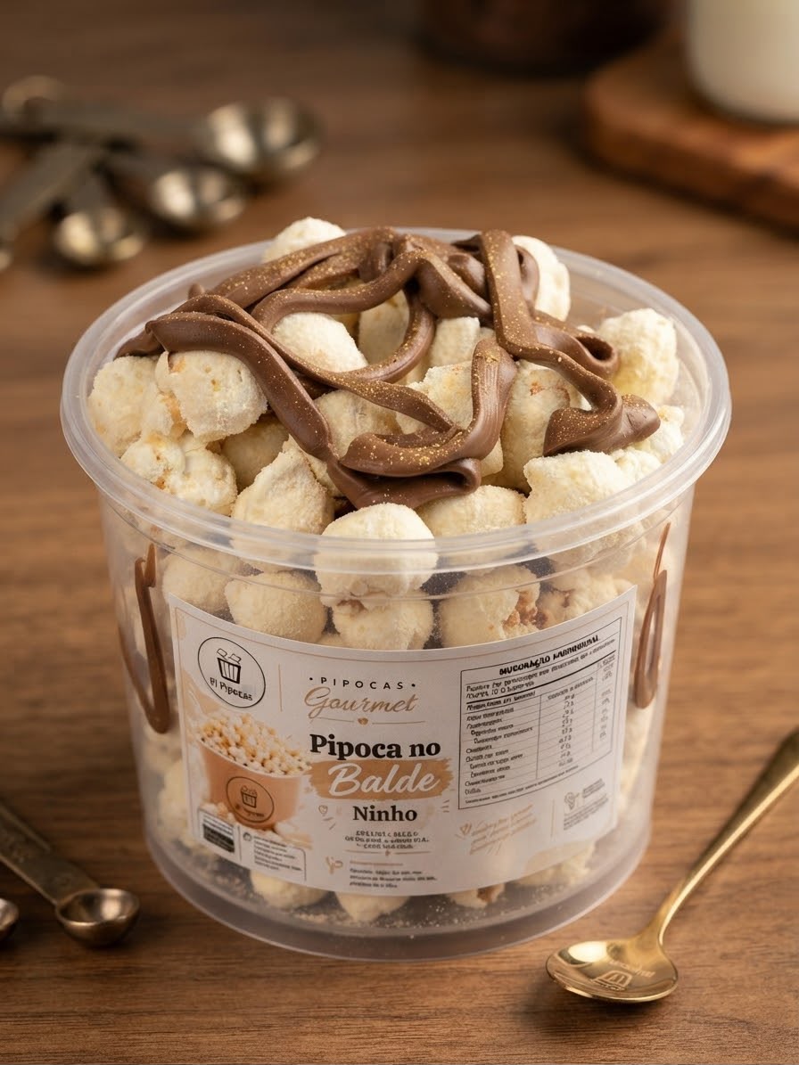 Pipoca no Pote — Ninho com Chocolate